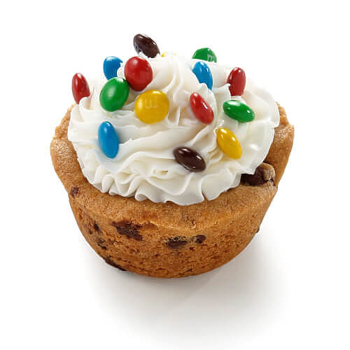 White Frosting topped with M&M’S® Candies