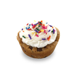White Frosting with Sprinkles