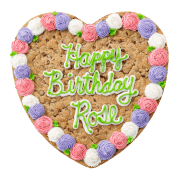 Happy Birthday Pastel Rosettes