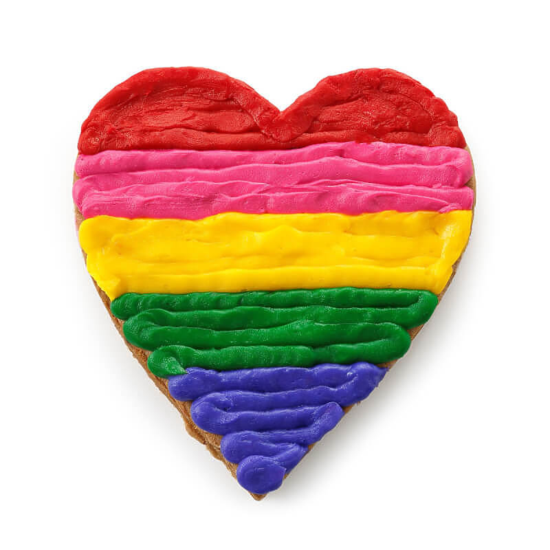 Mini Rainbow Heart