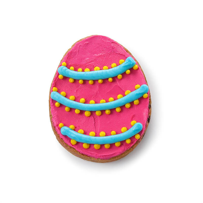 Pink Blue and Yellow Egg